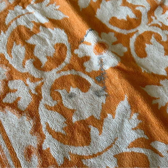 Vintage Sears Drylon Towel Set - Orange - Picture 3 of 8